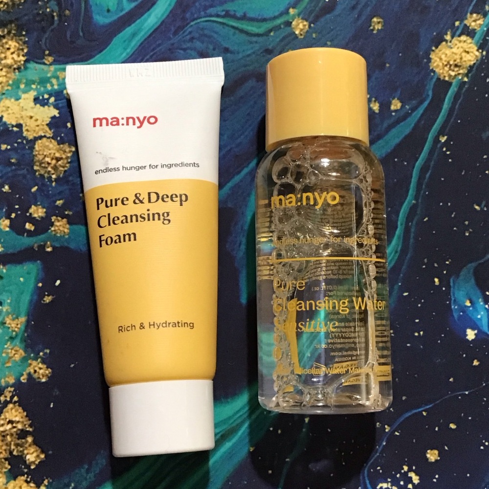 Ma:nyo Cleansing Foam & Micellar Water Set